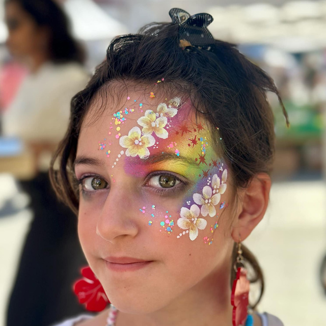 Our 1 hour face painting package